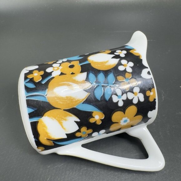 Vintage Royal Crown Mexican Fiesta By Kitty Small Porcelain Pitcher Creamer VTG - Picture 5 of 8